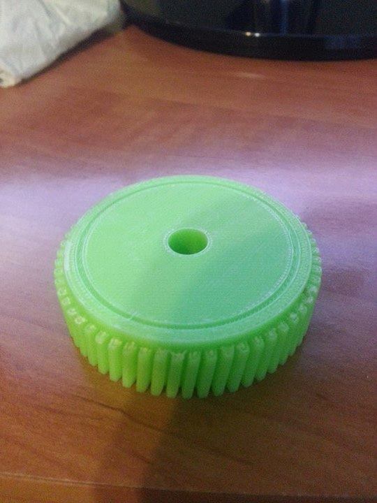 3D-модель с центром отверстия