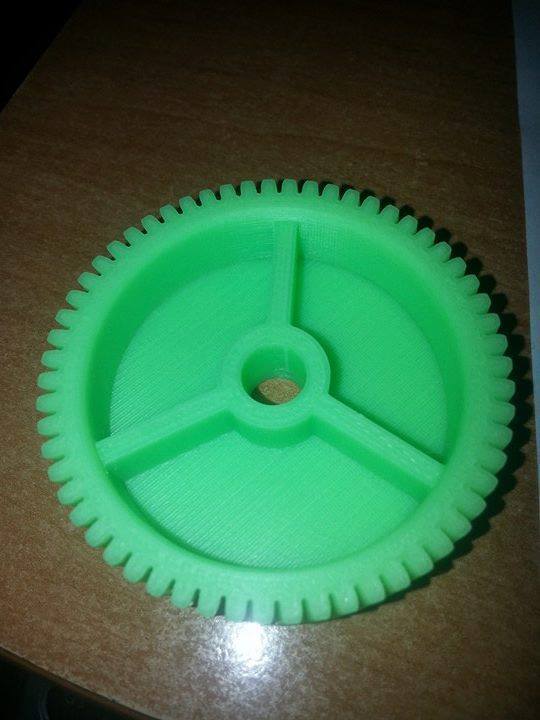 3D-модель с центром отверстия