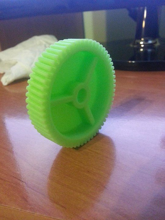 3D-модель с центром отверстия