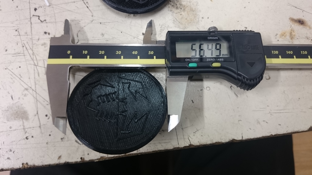 Крышка колеса в старом стиле Abarth