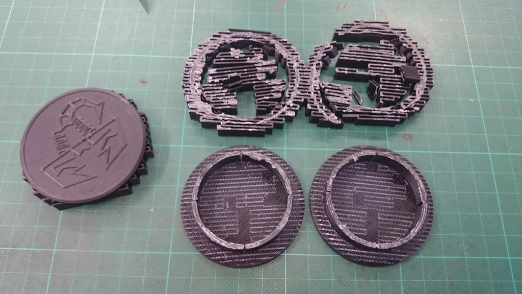 Крышка колеса в старом стиле Abarth