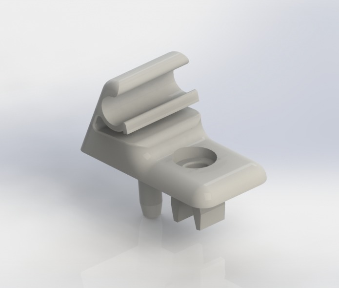 Запасная часть для солнцезащитного козырька Fiat Siena