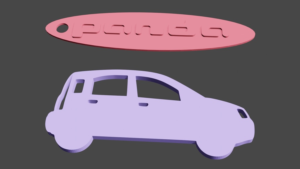 Два простых брелка