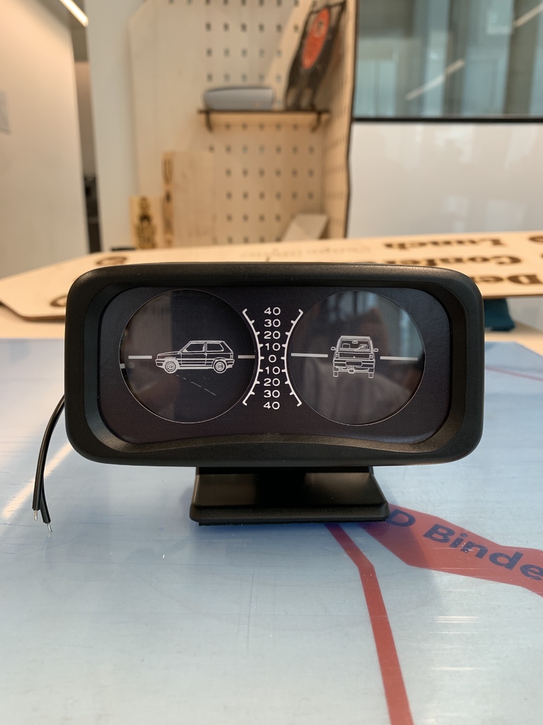 DIY инклинометр для Fiat Panda 141 4x4