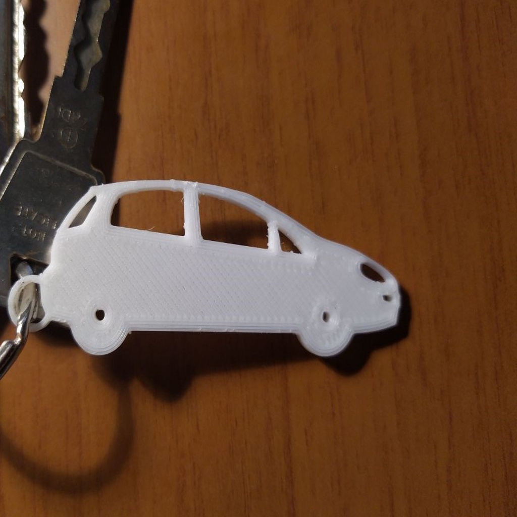 Простой брелок Fiat Punto