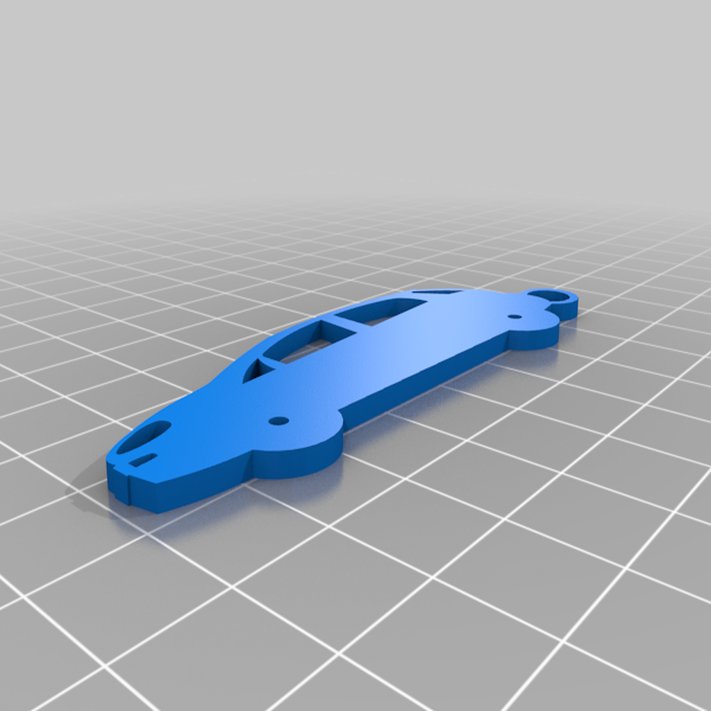 Простой брелок Fiat Punto