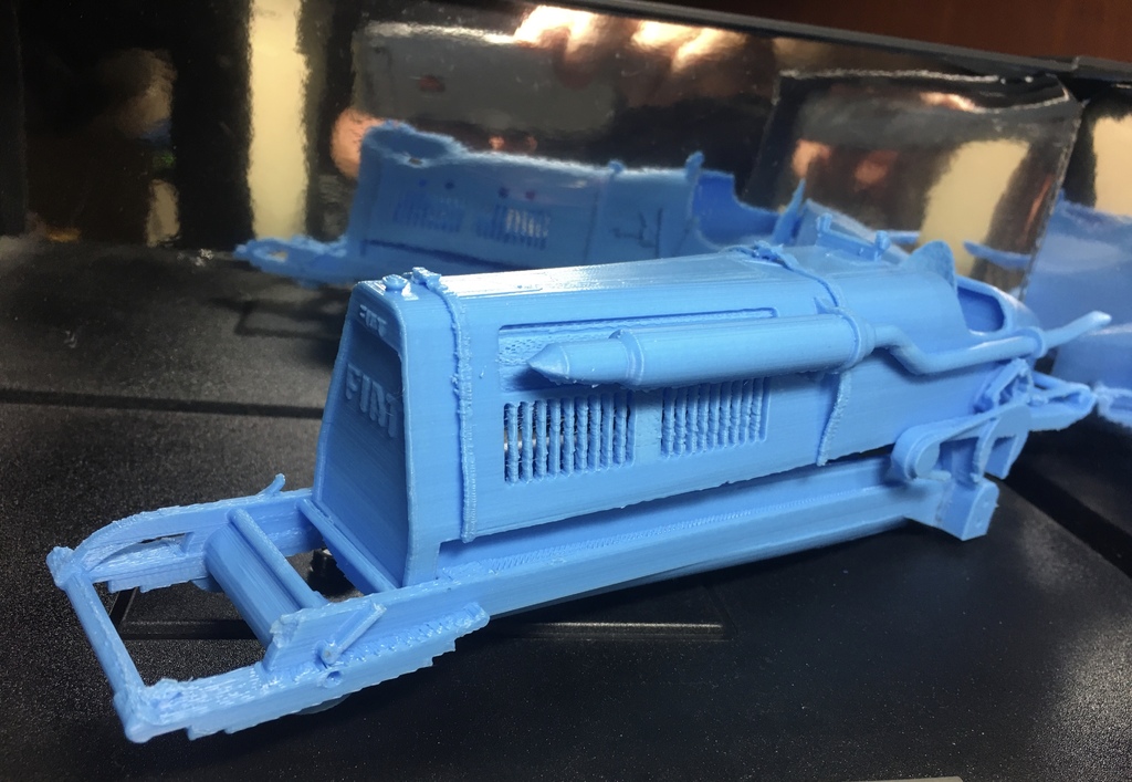 1923 Fiat Mephistopheles - 3D Модель