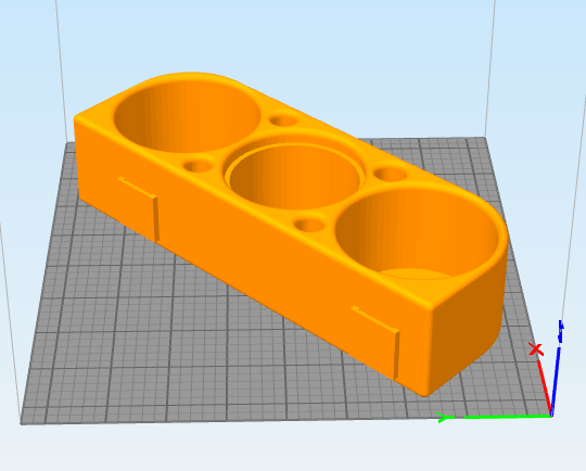 Держатель для стаканов для центральной консоли Fiat Ducato
