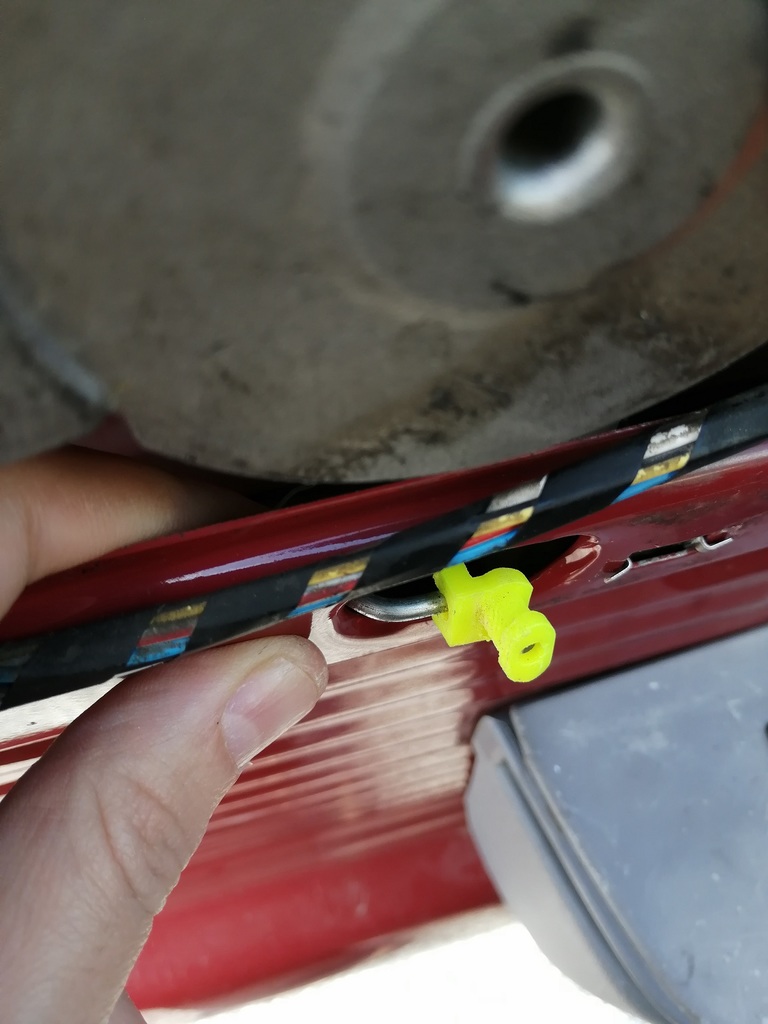 Ручка лючка внутренней двери Fiat Panda 141A