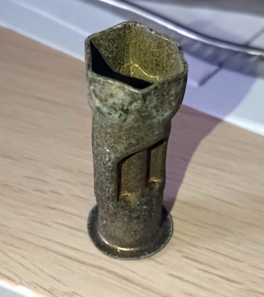 Модель 3D крепежа фонаря для Fiat Punto