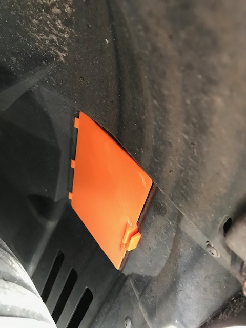 Модель люка для Fiat 500e