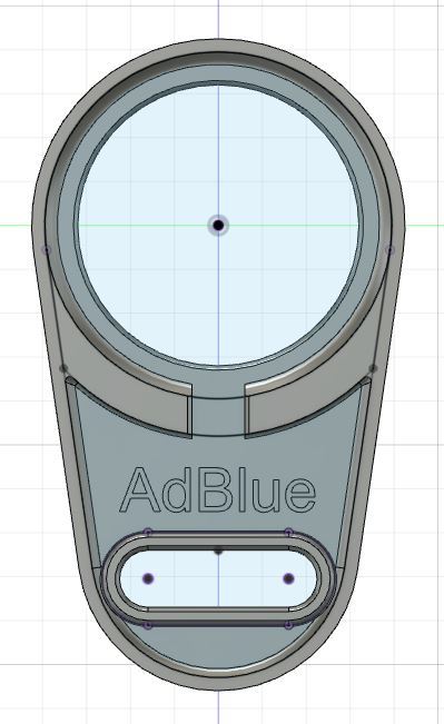 Замок/крышка Adblue для Peugeot Boxer
