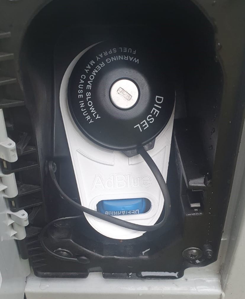 Замок/крышка Adblue для Peugeot Boxer