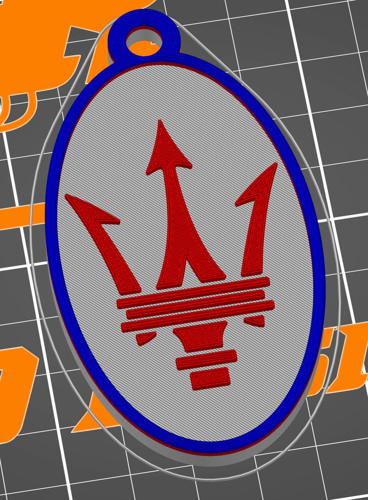 Ключница в многоцветном дизайне