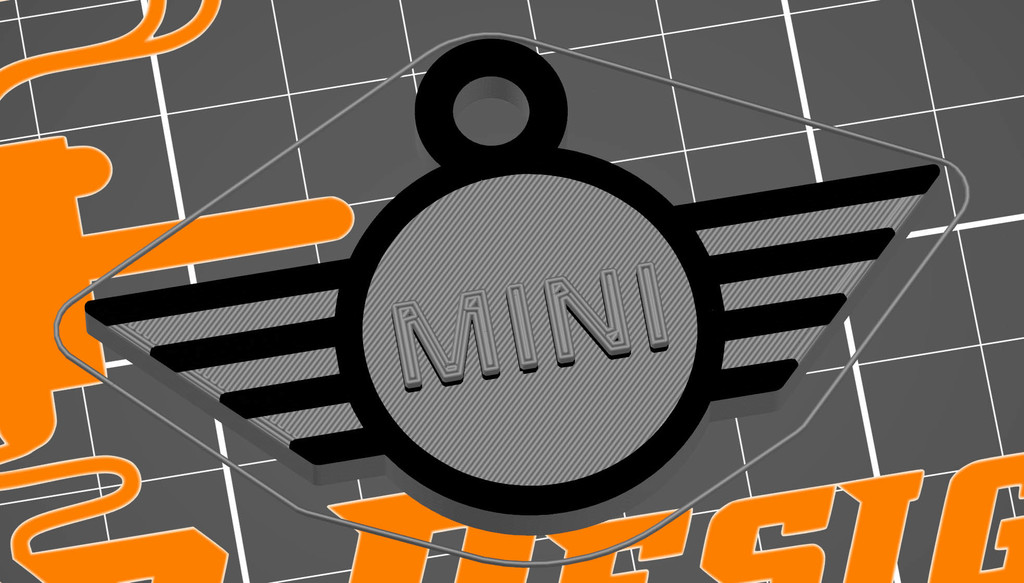 Ключница в многоцветном дизайне