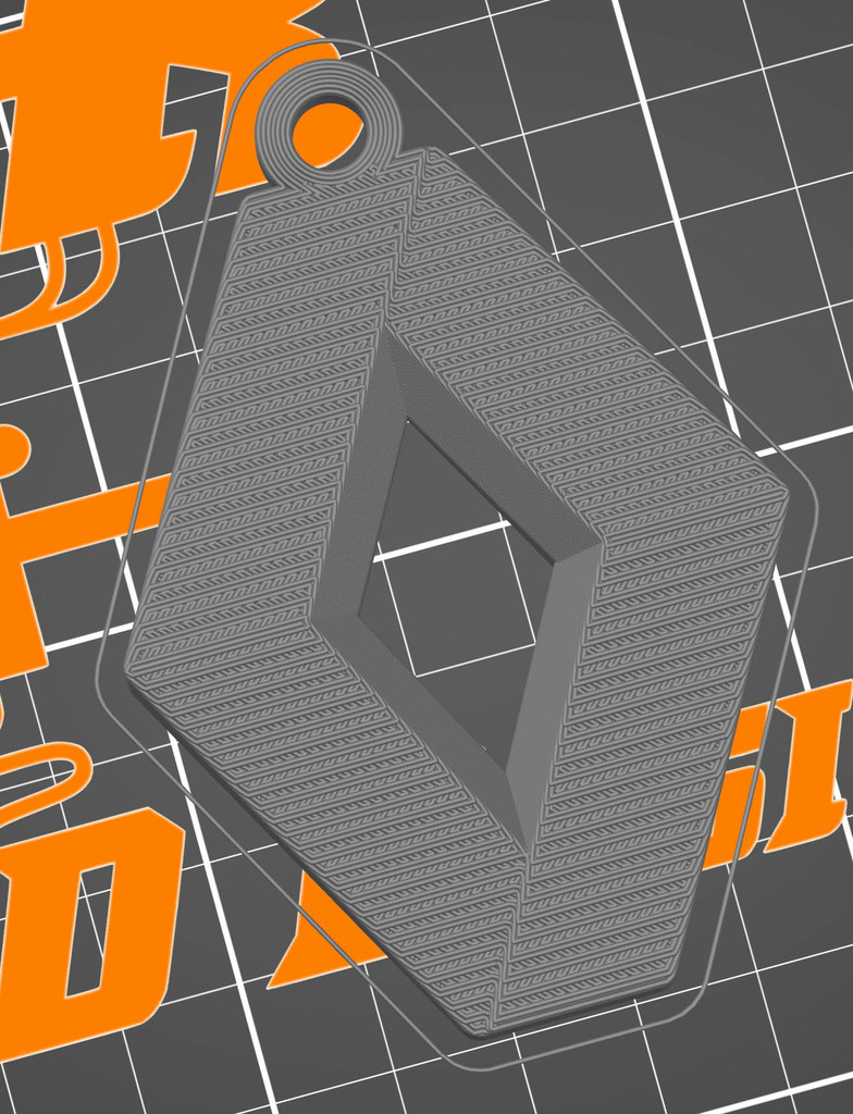 Ключница в многоцветном дизайне