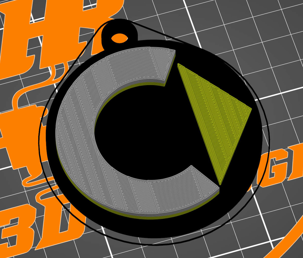 Ключница в многоцветном дизайне