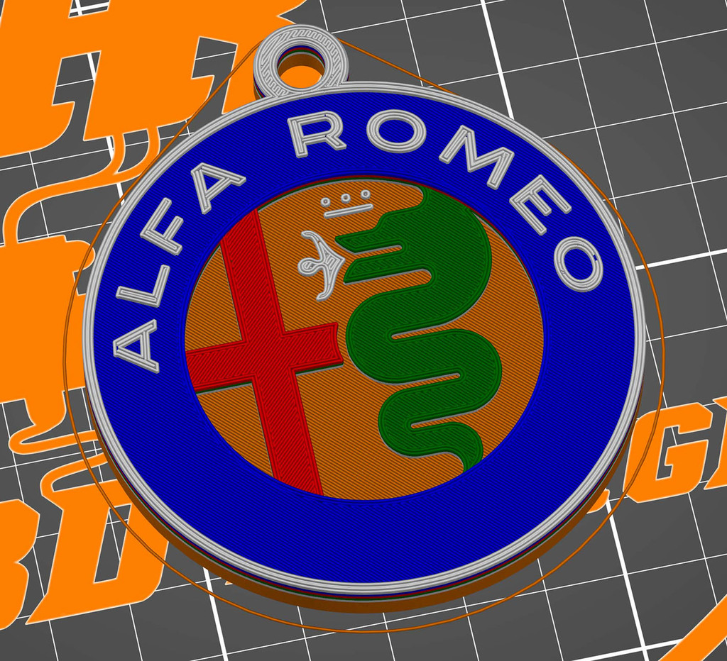 Ключница в многоцветном дизайне