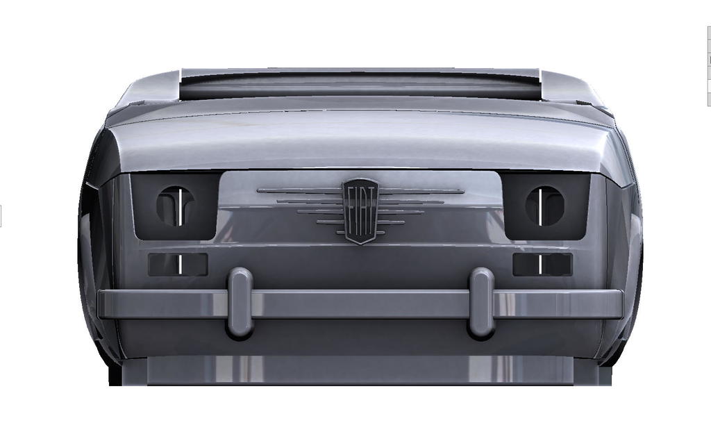 3D модель Fiat 126