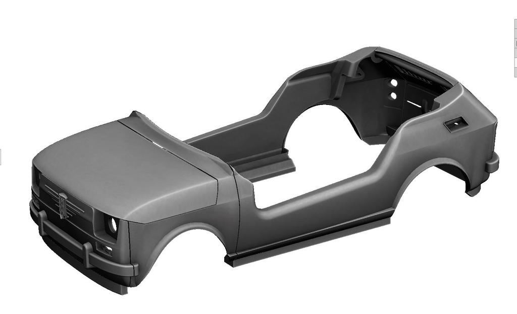 3D модель Fiat 126