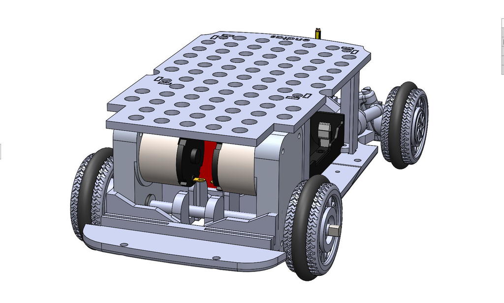 3D-модель малой электрической машины