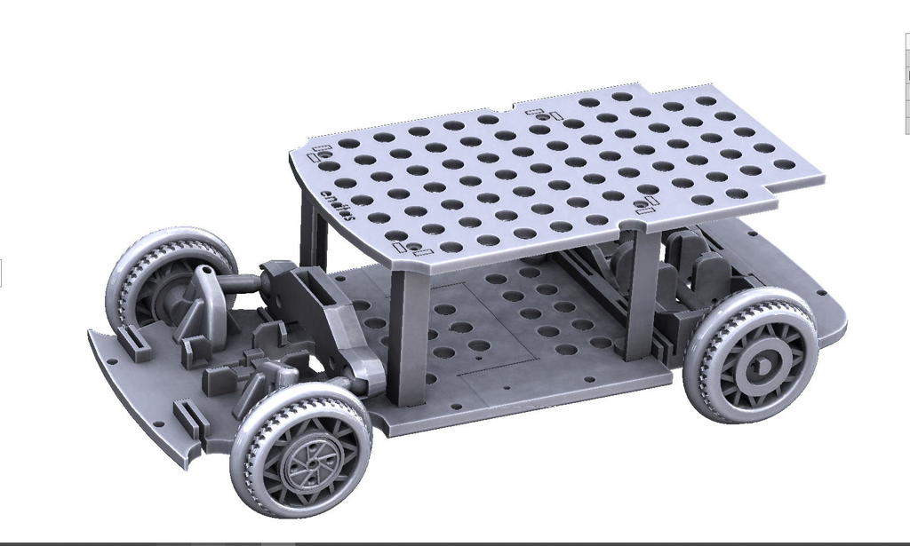 3D-модель малой электрической машины