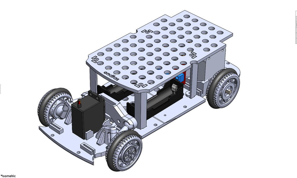 3D-модель малой электрической машины