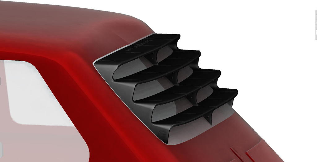 Решетка окна для Fiat 126