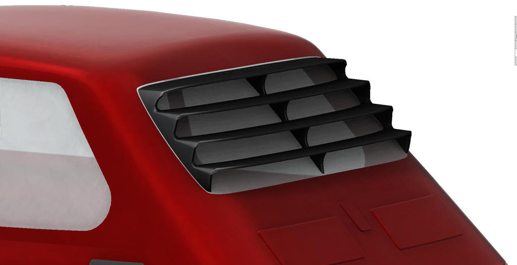 Решетка окна для Fiat 126