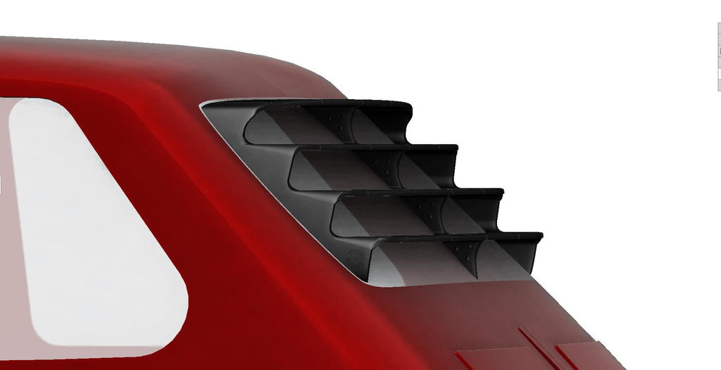 Решетка окна для Fiat 126