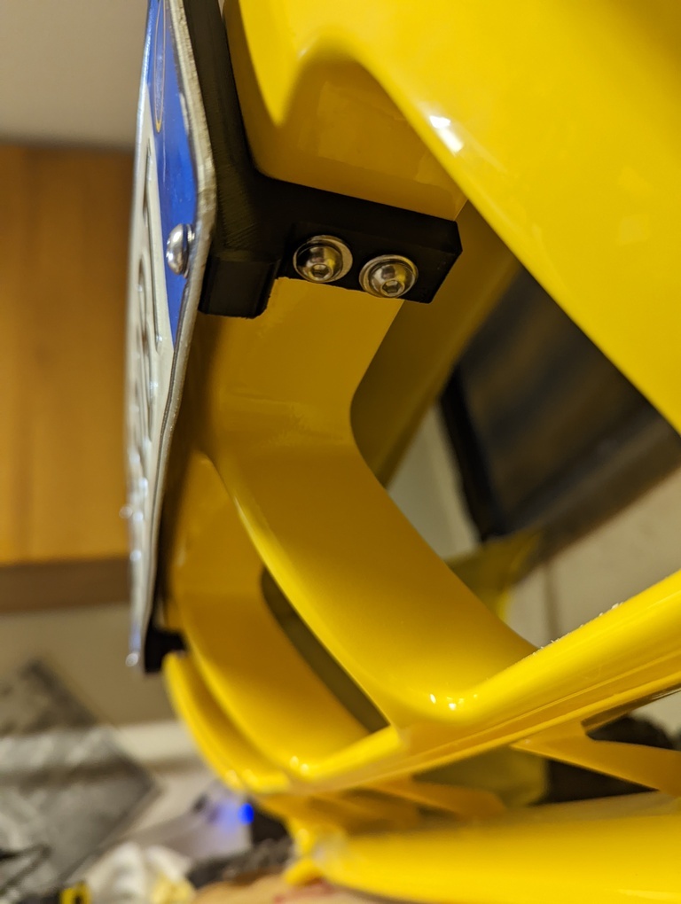 Держатель номерного знака для Fiat Coupè