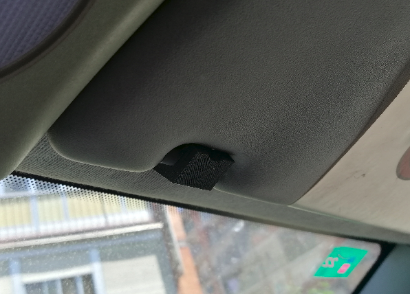 Зажим для визора для Fiat Bravo, Brava и Marea