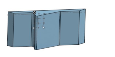 Замок для раздвижной двери Fiat Ducato