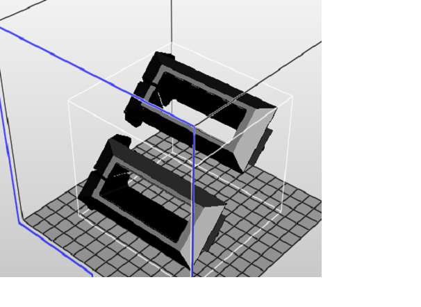 Направляющие для задних ремней безопасности Fiat 124