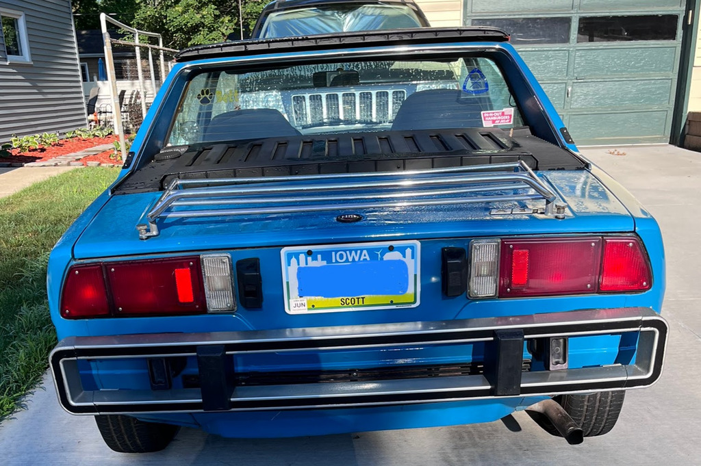 3D-модель для печати концов бампера Fiat X1/9 (1975-1978)