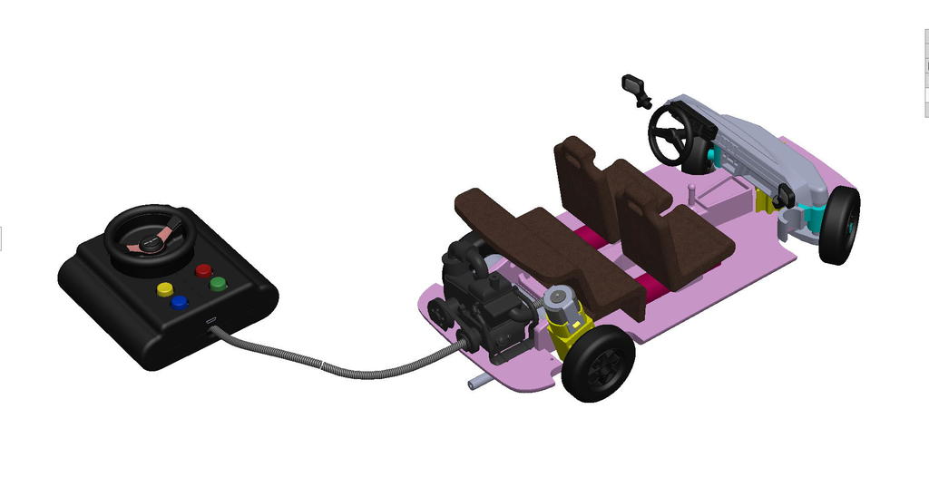 3D модель легендарного Fiat 126r