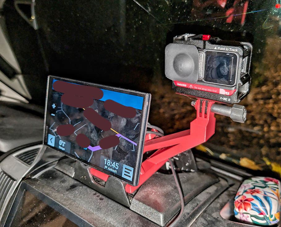 Держатель экшн-камеры и другие аксессуары для Fiat Ducato