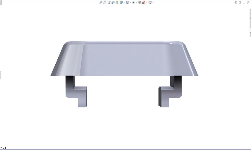 3D печатная ручка двери для Fiat 126