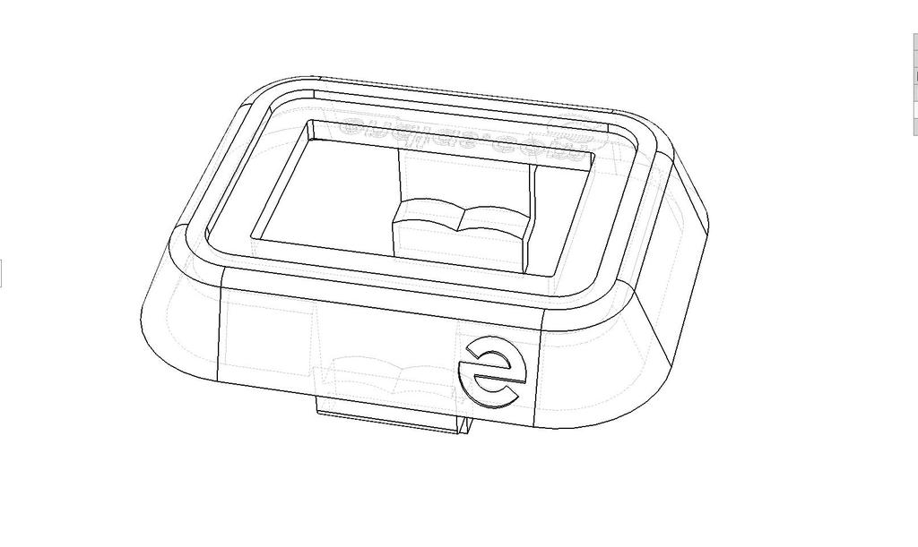 3D печатная ручка двери для Fiat 126