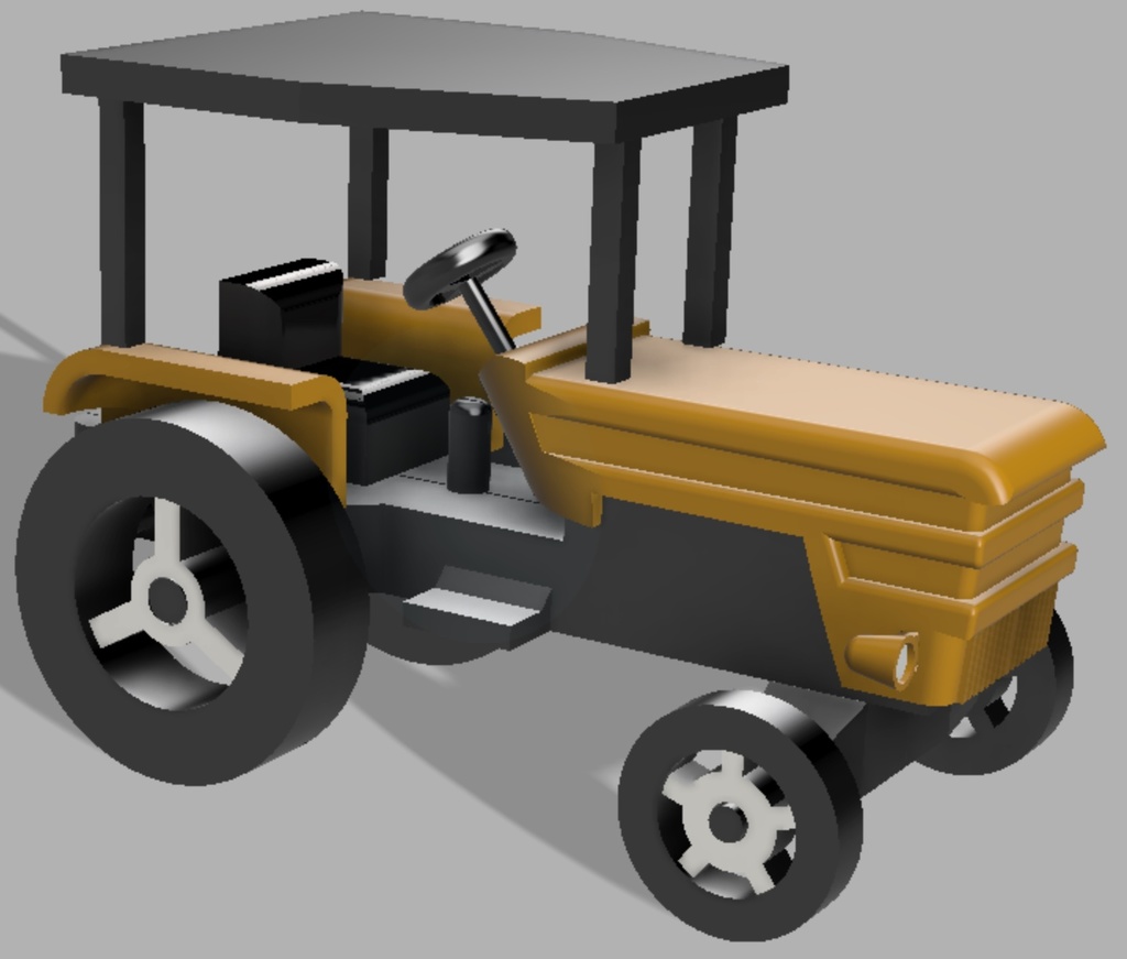 Детская модель трактора Fiat 480