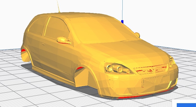 Модель Opel Corsa C GSI 1.8 1/43