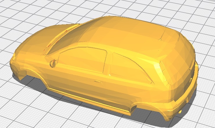 Модель Opel Corsa C GSI 1.8 1/43