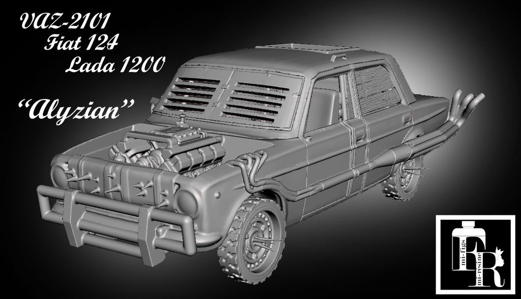 Модель ВАЗ 2101 (Лада 1200)
