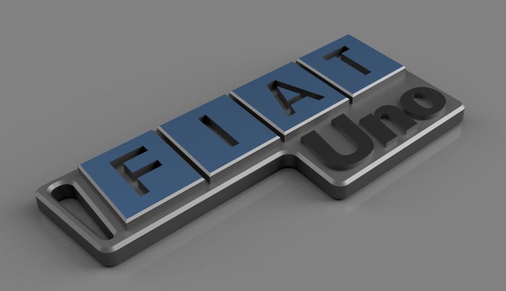 Fiat Uno Classic - Брелок