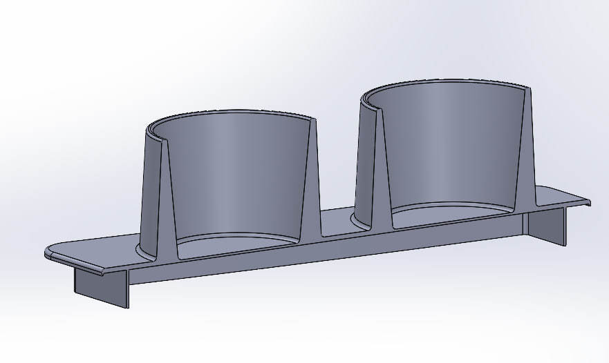 Держатель для чашки - Fiat 126