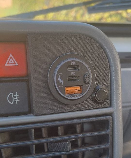 Крышка для зарядного устройства автомобиля