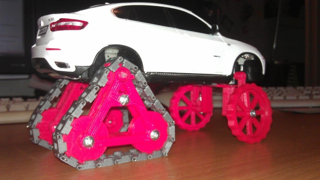 Универсальные траки для игрушечных автомобилей