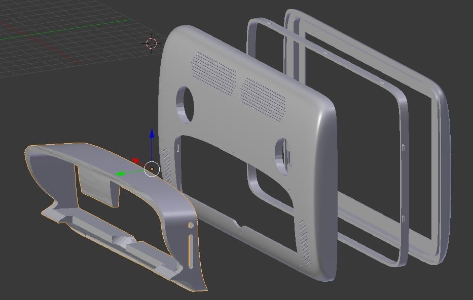 Держатель для Nexus 7 на BMW 3 Series E90