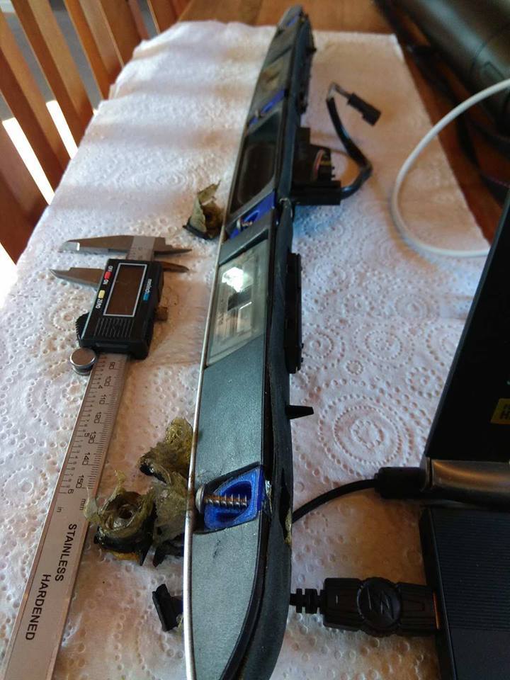 3D-модель ручки багажника для BMW E46