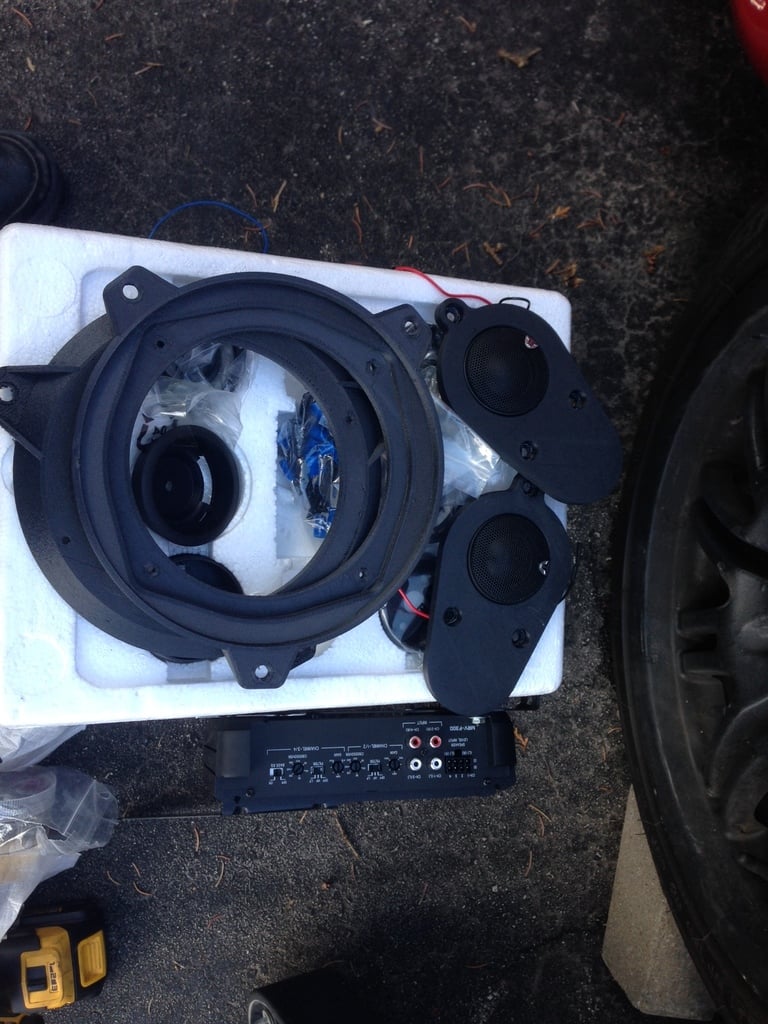 Адаптеры для динамиков передних дверей BMW E46